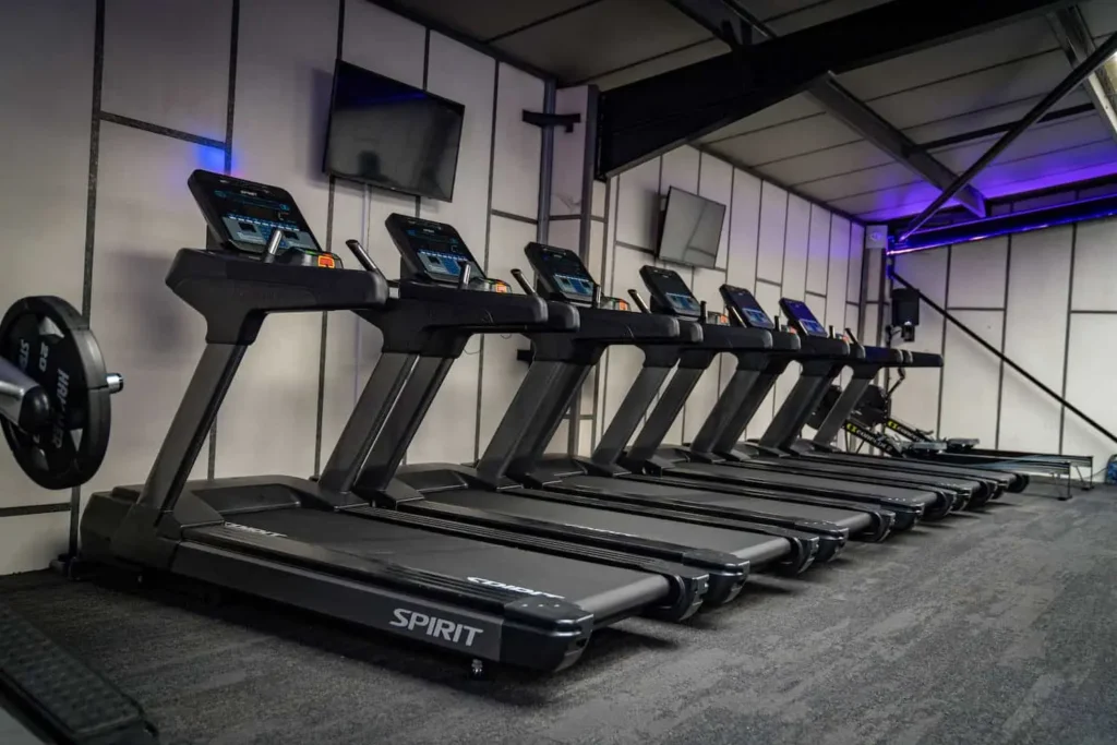 Cardio treadmill area for weight loss gym Brierly Hill